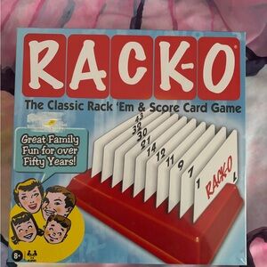 Classic Card Game - Red and White